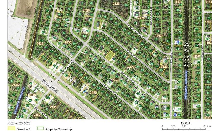 Pictures of Land property located at 256 Camillia Ln, Port Charlotte, FL 33954 for sales - image #1