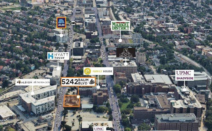 Pictures of Land property located at 5242 Baum Boulevard, Pittsburgh, PA 15224 for sales - image #1