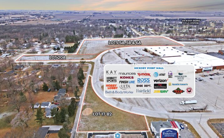 Pictures of Land property located at Hickory Point Mall, Forsyth, IL 62535 for sales - image #1