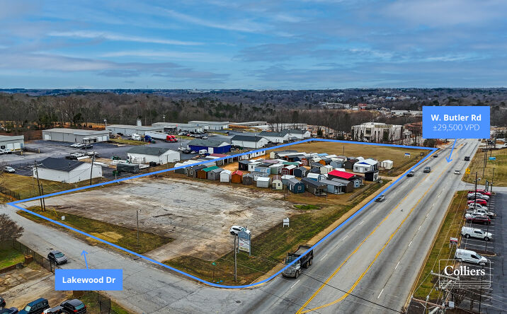 Pictures of Land property located at 1135 W Butler Rd, Greenville, SC 29607 for sales - image #1