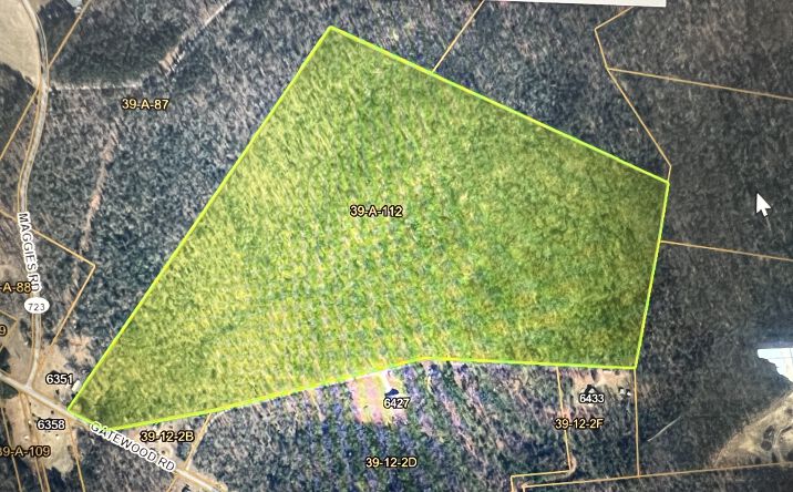 Pictures of Land property located at 6397 Gatewood Rd, Woodford, VA 22580 for sales - image #1
