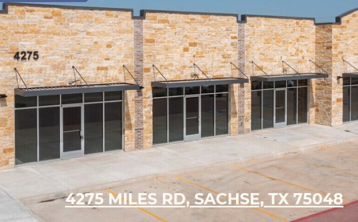 Pictures of Retail property located at 4275 Miles Rd, Sachse, TX 75048 for sales - image #1