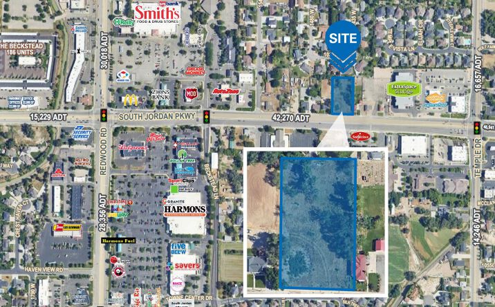 Pictures of Land property located at 1450 S Jordan Pkwy W, South Jordan, UT 84095 for sales - image #1