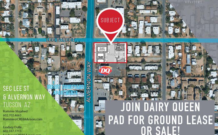 Pictures of Land, Retail property located at 1526 N Alvernon Way, Tucson, AZ 85712 for sales - image #1
