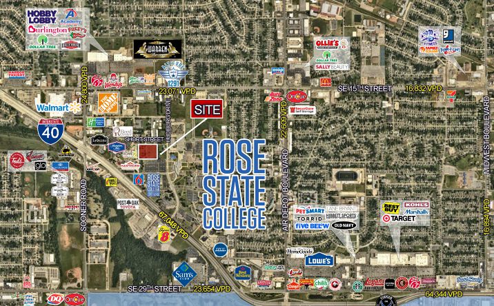 Pictures of Hospitality, Land property located at 6004 Short St, Midwest City, OK 73110 for sales - image #1