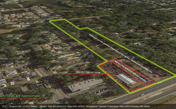 Pictures of Retail, Multifamily, Office, Industrial, Mixed Use property located at 5960 US 1 N, St. Augustine, FL 32095 for sales - image #1