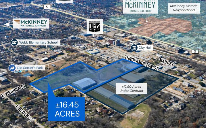 Pictures of Land property located at 300 Throckmorton St, McKinney, TX 75069 for sales - image #1