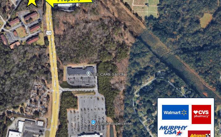 Pictures of Land property located at 1901 Clinton Rd, Macon, GA 31211 for sales - image #1