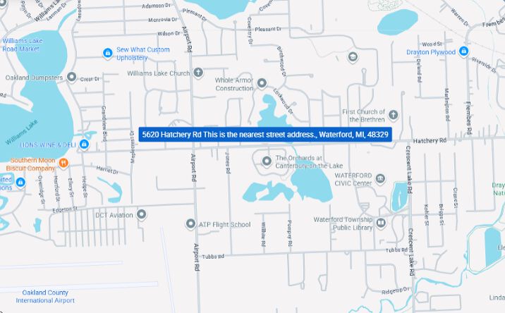 Pictures of Land property located at 5620 Hatchery Rd  This is the nearest street address., Waterford, MI 48329 for sales - image #1