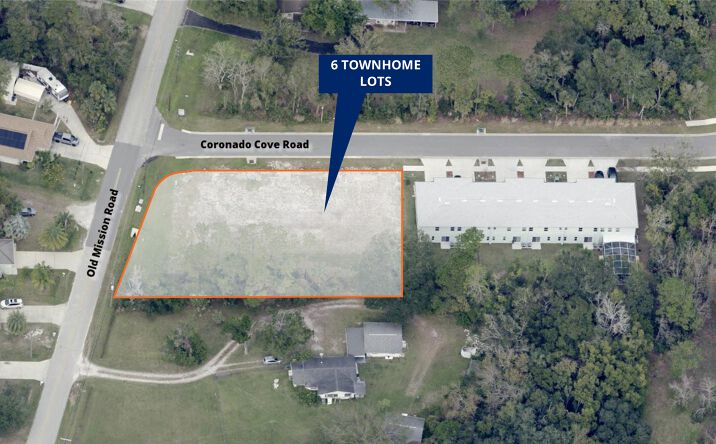 Pictures of Land property located at 563-573 Coronado Cove Road, New Smyrna Beach, FL 32168 for sales - image #1