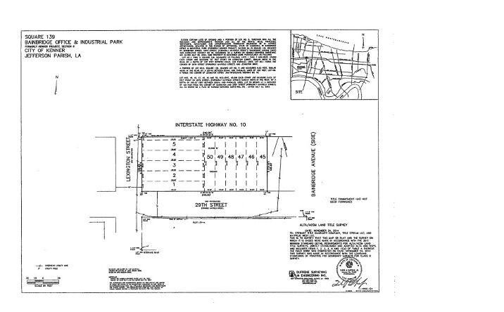 Pictures of Industrial, Land property located at Lexington Ave, Kenner, LA 70062 for sales - image #1