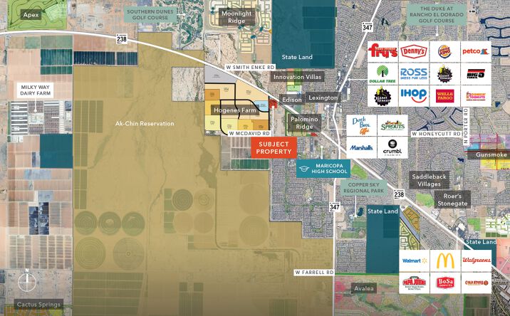 Pictures of Land property located at W McDavid Rd, Maricopa, AZ 85139 for sales - image #1