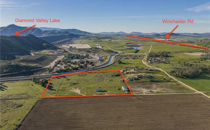 Pictures of Land property located at 33711 Patton, Winchester, CA 92596 for sales - image #1