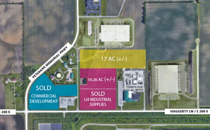 Pictures of Industrial, Land, Mixed Use property located at S 500 E, Lafayette, IN 47909 for sales - image #1