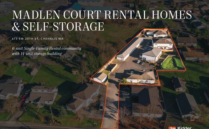 Pictures of Multifamily, Self Storage property located at 673 SW 20th St, Chehalis, WA 98532 for sales - image #1