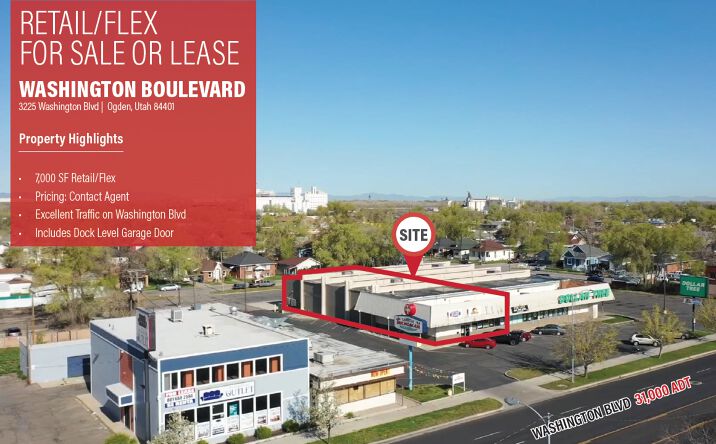 Pictures of Industrial, Retail property located at 3225 Washington Blvd, Ogden, UT 84401 for sales - image #1