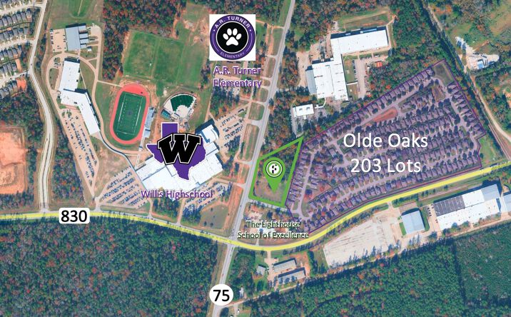 Pictures of Land property located at Hwy 75 & Oak Branch Dr, Willis, TX 77378 for sales - image #1