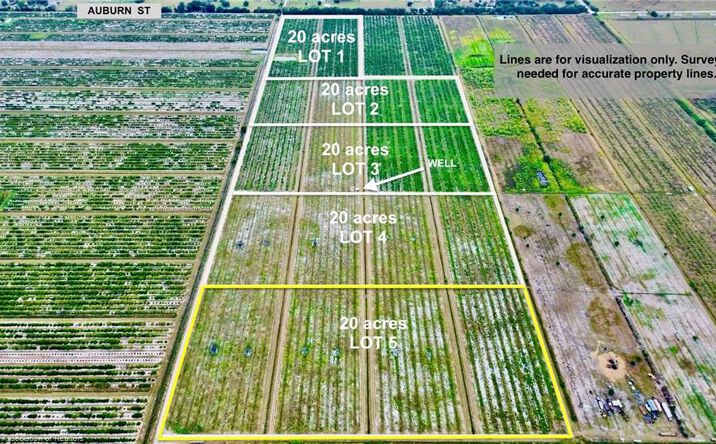 Pictures of Land property located at 3288 Auburn St, Lorida, FL 33857 for sales - image #1