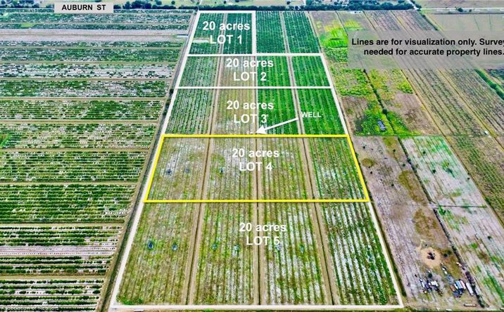 Pictures of Land property located at 3288 Auburn St, Lorida, FL 33857 for sales - image #1