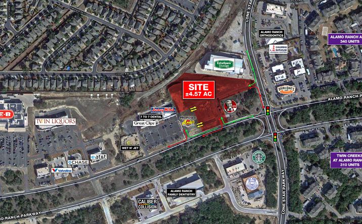 Pictures of Land property located at NWQ Alamo Ranch Pkwy & Lone Star Pkwy, San Antonio, TX 78253 for sales - image #1