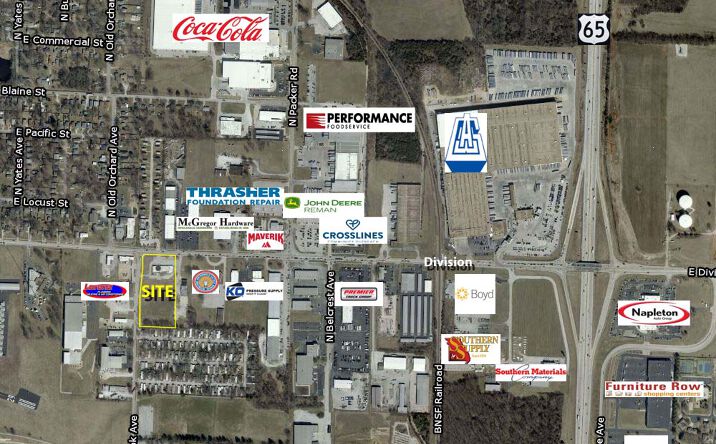 Pictures of Land property located at 2816 E Division St, Springfield, MO 65803 for sales - image #1