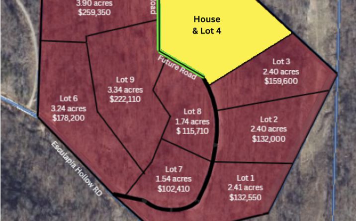 Pictures of Land property located at Esculapia Hollow Rd, Rogers, AR 72758 for sales - image #1