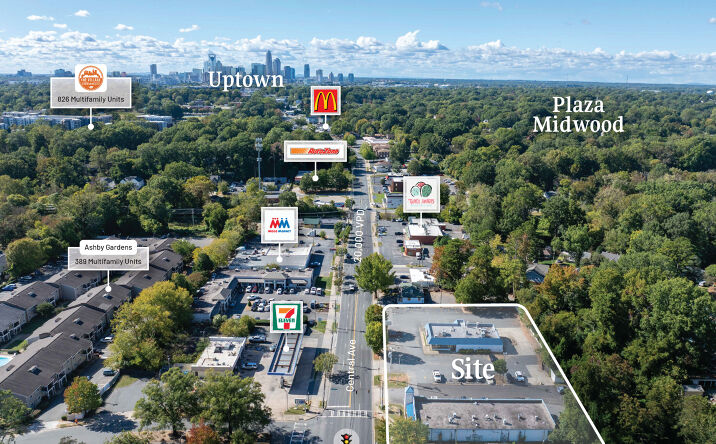 Pictures of Mixed Use property located at 3019 Central Ave, Charlotte, NC 28205, 3023 Central Ave, Charlotte, NC 28205 for sales - image #1