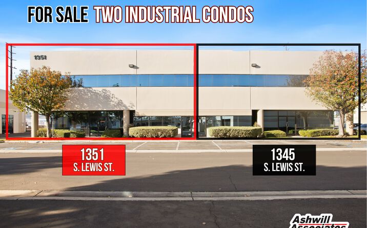 Pictures of Industrial property located at 1345 S Lewis St, Anaheim, CA 92805 for sales - image #1