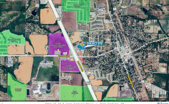 Pictures of Land property located at NEQ US-75 & Van Alstyne Pkwy, Van Alstyne, TX 75495 for sales - image #1