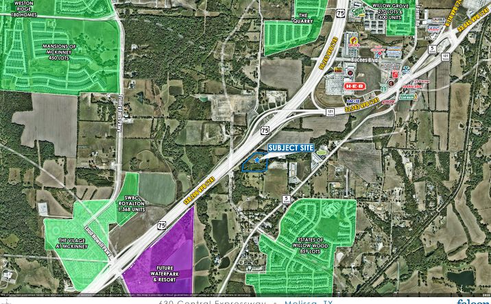 Pictures of Land property located at 630 Central Expy, Melissa, TX 75454 for sales - image #1