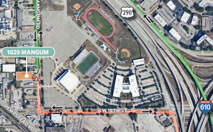 Pictures of Retail, Land property located at 1829 Mangum Rd, Houston, TX 77092 for sales - image #1