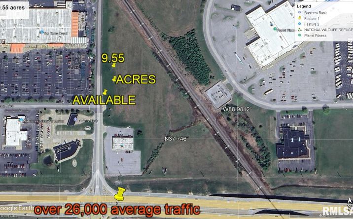 Pictures of Land property located at RT 13 & SKYLINE N Drive, Marion, IL 62959 for sales - image #1