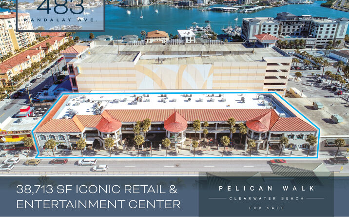 Pictures of Retail property located at 483 Mandalay Ave, Clearwater, FL 33767 for sales - image #1