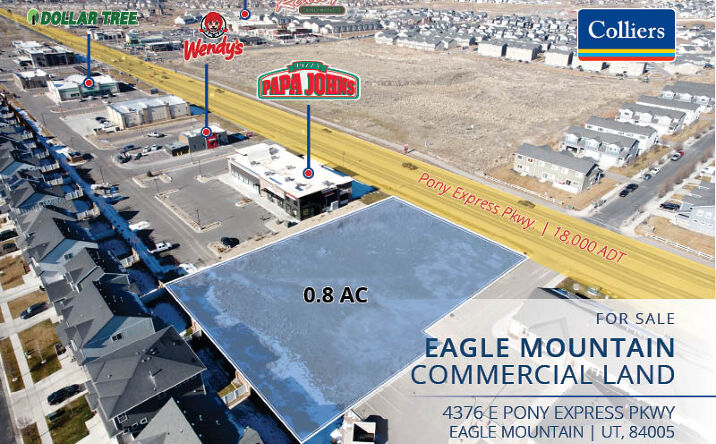 Pictures of Land property located at 4376 E Pony Express Pkwy, Eagle Mountain, UT 84005 for sales - image #1