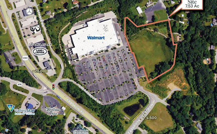 Pictures of Land property located at 5350 Clearbrook Village Ln, Roanoke, VA 24014 for sales - image #1