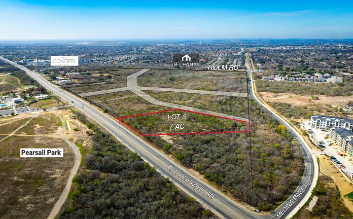 Pictures of Land property located at Medina Base Rd - Lot 6, San Antonio, TX 78242 for sales - image #1