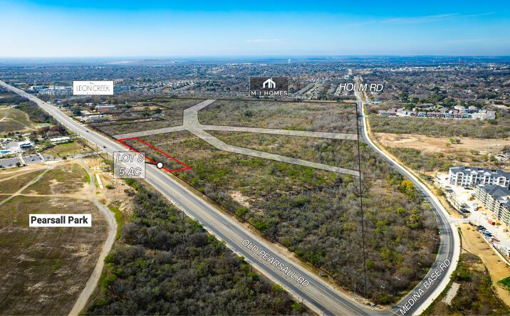 Pictures of Land property located at Old Pearsall Rd - Lot 8, San Antonio, TX 78242 for sales - image #1