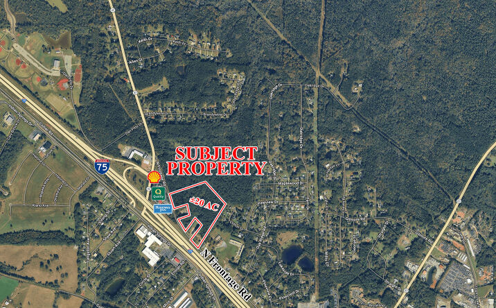 Pictures of Land property located at Frontage Rd, Forsyth, GA 31029 for sales - image #1