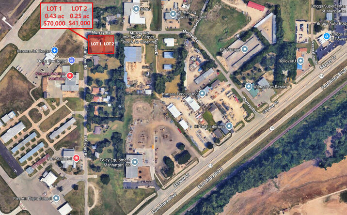 Pictures of Land property located at SEC - S Airport Rd & Murray Rd, Manhattan, KS 66503 for sales - image #1