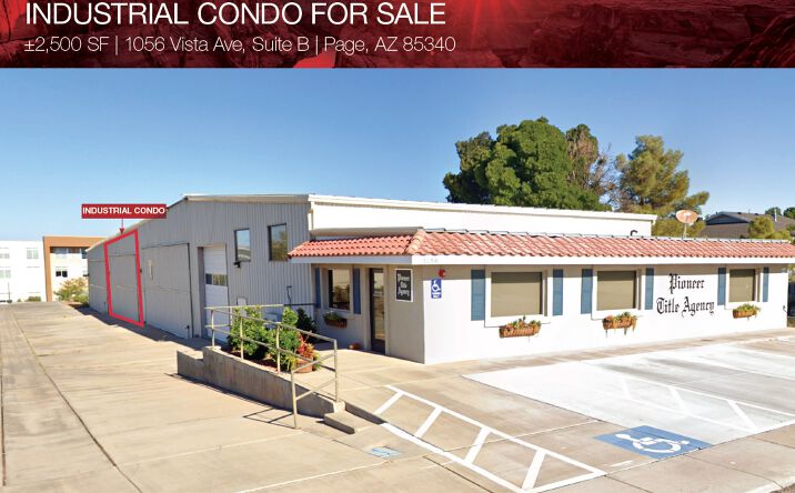 Pictures of Industrial property located at 1056 Vista Ave, Suite B, Page AZ, Page, AZ 86040 for sales - image #1