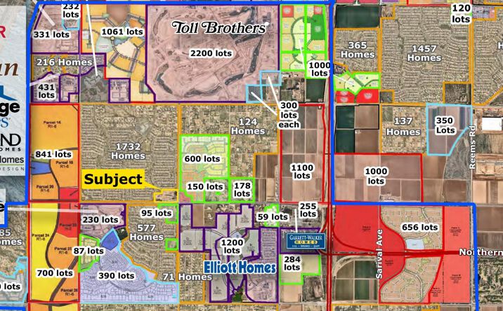 Pictures of Land property located at Olive Ave & Citrus Rd, Waddell, AZ 85355 for sales - image #1