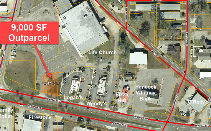 Pictures of Land property located at 177 Memorial boulevard, picayune, MS 39466 for sales - image #1