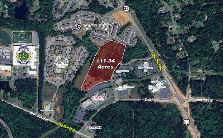 Pictures of Land property located at 110 Perimeter Pkwy, Macon, GA 31210 for sales - image #1