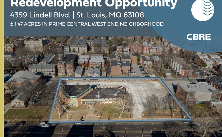 Pictures of Land, Mixed Use property located at 4359 Lindell Blvd, St. Louis, MO 63108 for sales - image #1