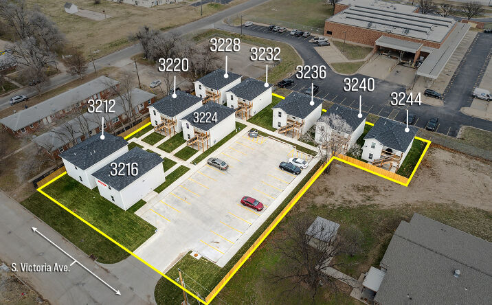 Pictures of Multifamily property located at 3212 S Victoria Ave, Wichita, KS 67216 for sales - image #1