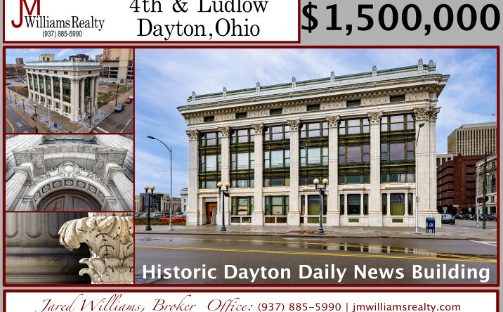 Pictures of Mixed Use, Multifamily, Office, Retail, Special Purpose property located at 45 S Ludlow St, Dayton, OH 45402 for sales - image #1