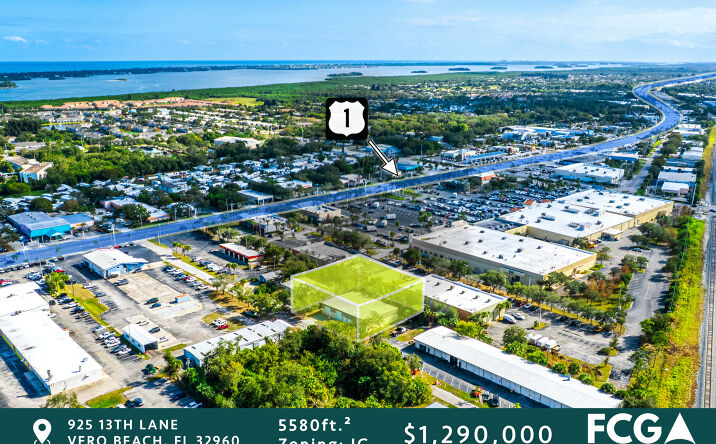 Pictures of Industrial property located at 925 13th Ln, Vero Beach, FL 32960 for sales - image #1