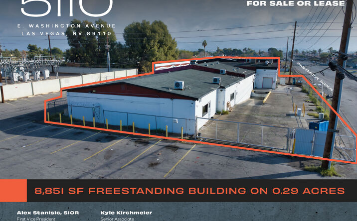 Pictures of Industrial property located at 5110 E Washington Ave, Las Vegas, NV 89110 for sales - image #1