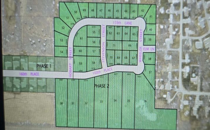 Pictures of Land property located at Morse Street & 160th Place, Lowell, IN 46356 for sales - image #1