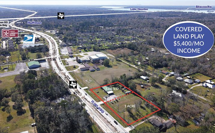 Pictures of Land, Office, Retail property located at 25419 FM 2100, Huffman, TX 77336 for sales - image #1